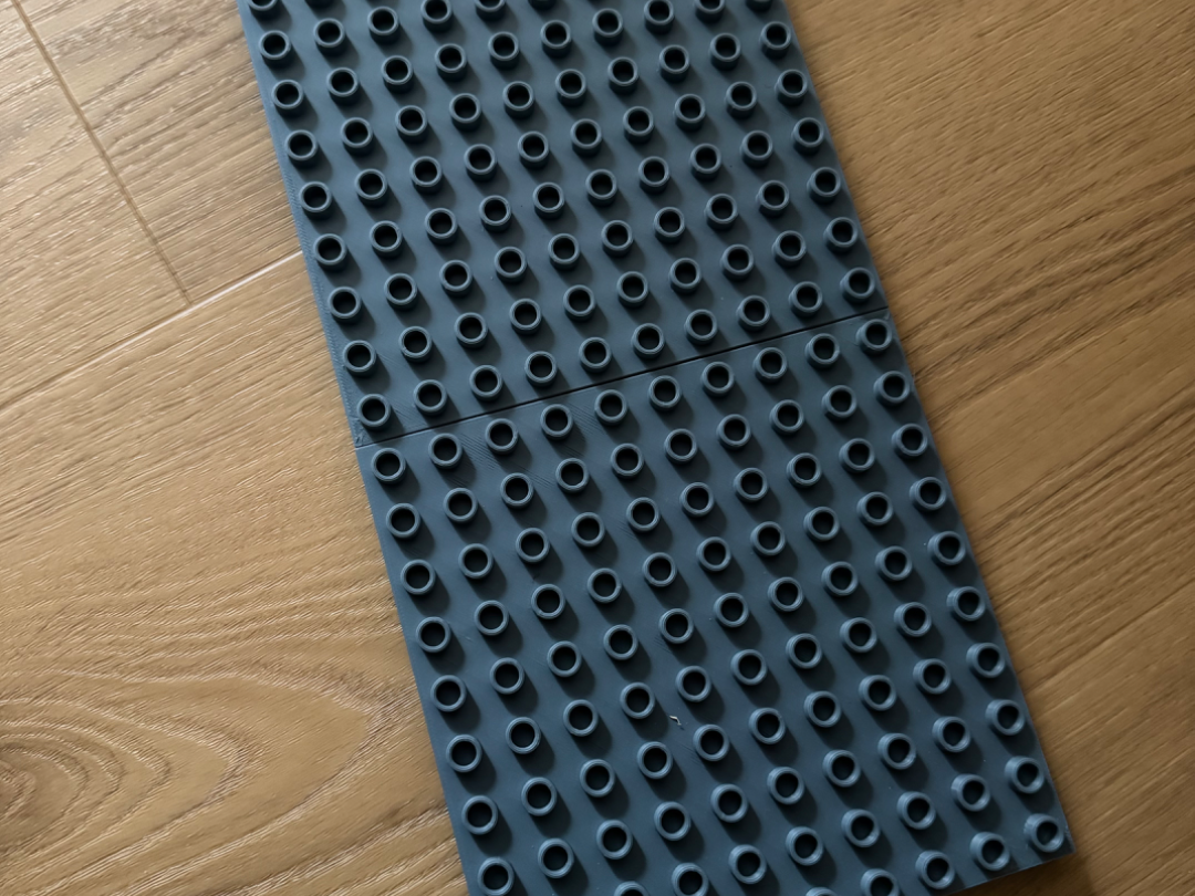 Unendliche Platte kompatibel mit Legö Duplo