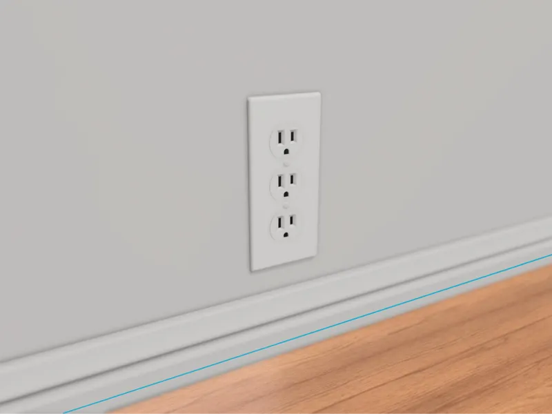 fake wall outlet