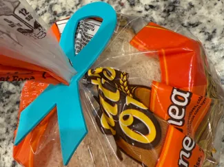 Ribbon Bag Holder