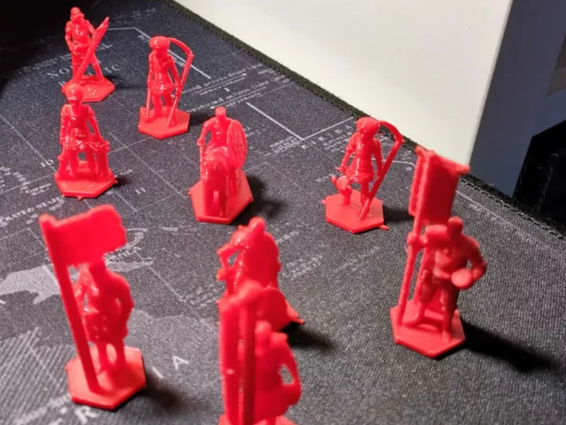 Medieval WarFront boardgame units
