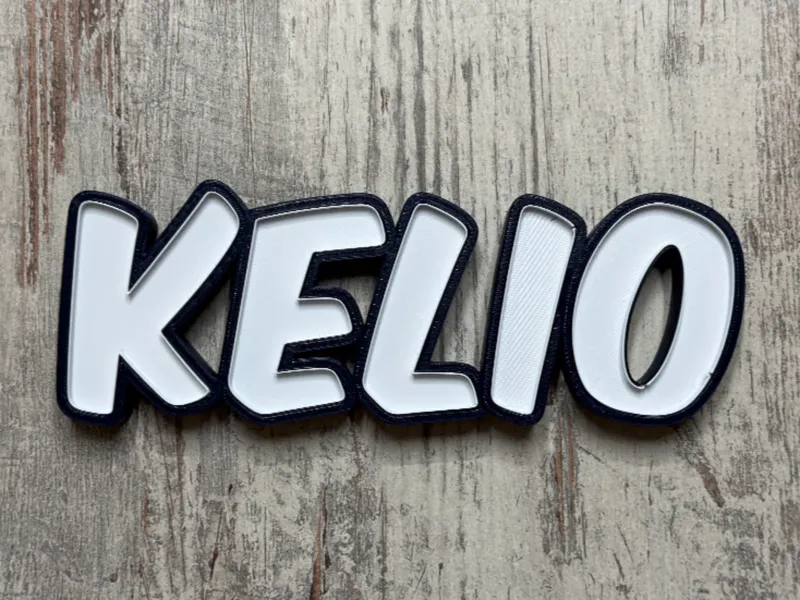Kelio - LED Namenlampe