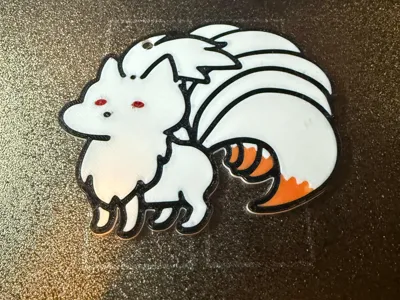 Ninetales Keychain