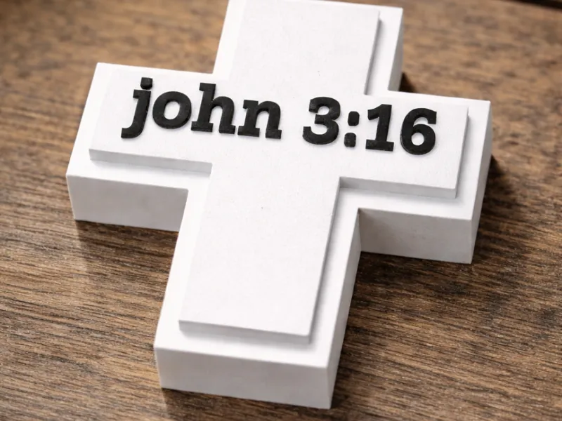 Cross john 3:16