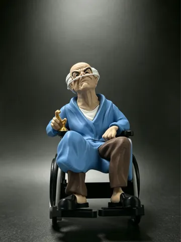 Modelo para impresión 3D: Hector Salamanca(Breaking Bad) — vista de referencia 2