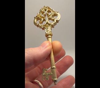 Royal Ornate Decorative Treasure Key