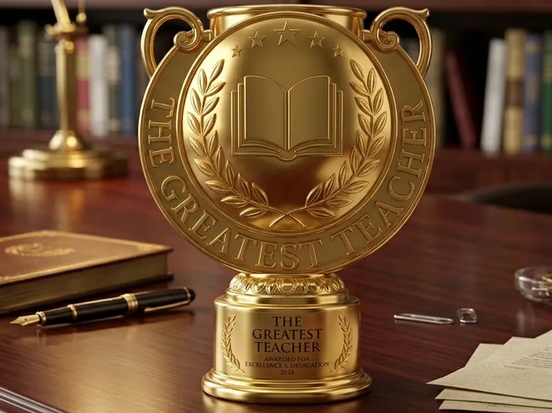 The Teachers Desk Award
