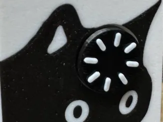 Alternative Spinner for Confused CAT cover For A1