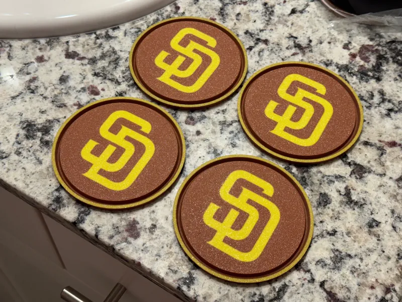 San Diego Padres Coasters