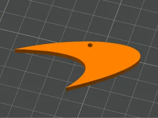 McLaren Logo keychain