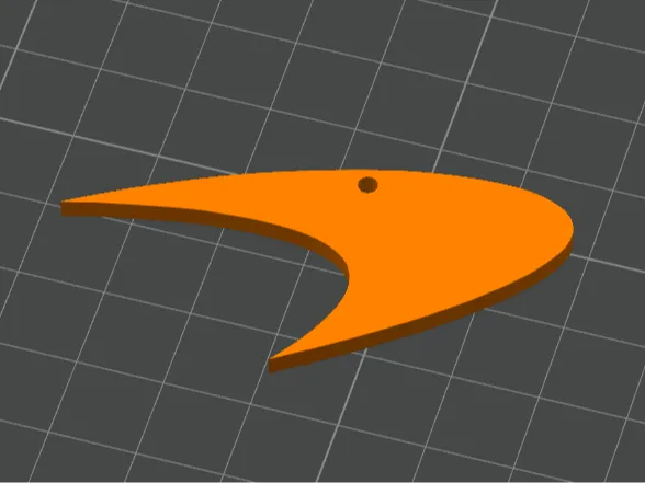 McLaren Logo keychain