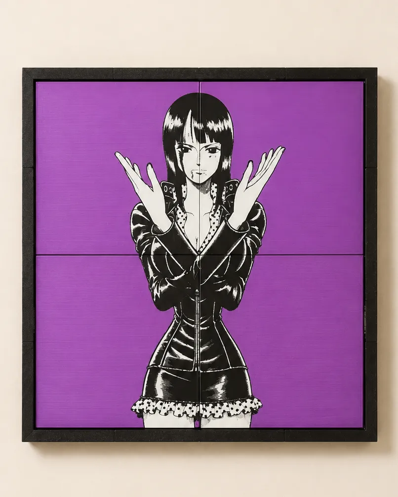 Nico Robin - HueForge Wall Art | 40×40cm view 2