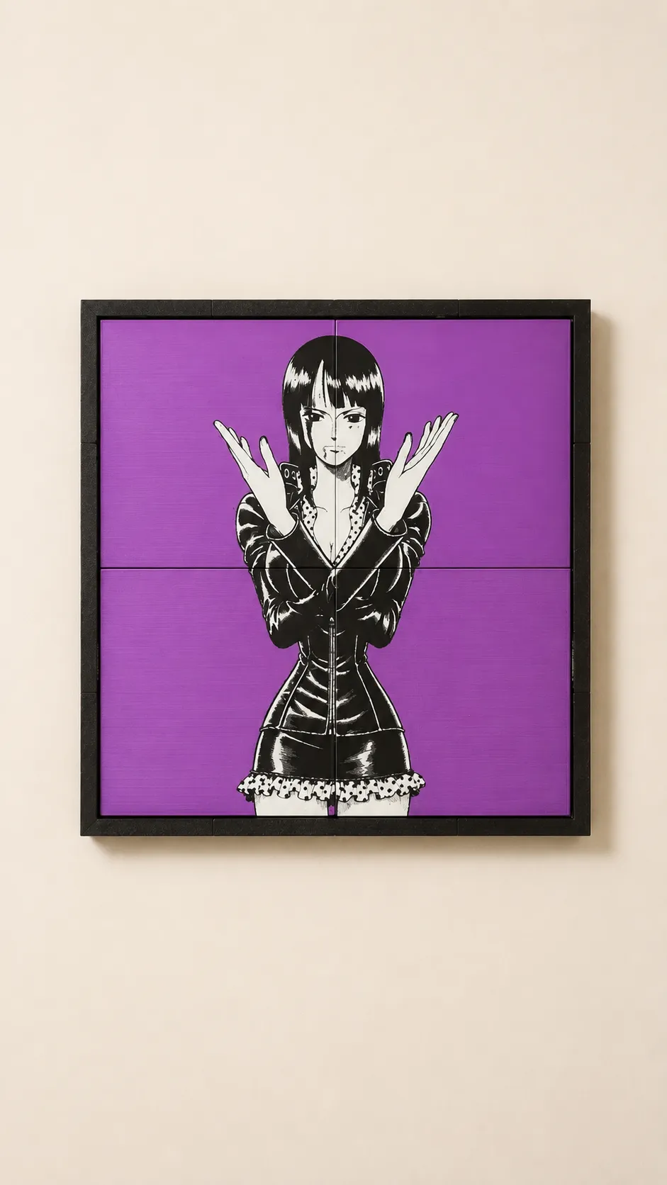 Nico Robin - HueForge Wall Art | 40×40cm view 3