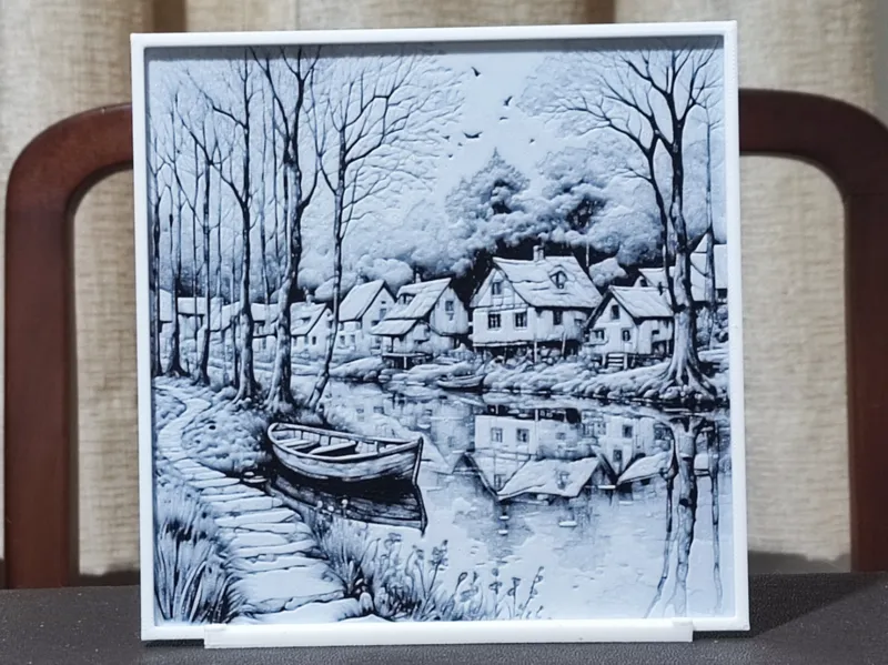 Messing About On The River - HueForge 2 Color