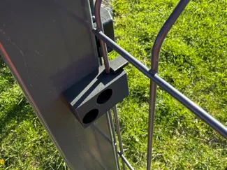 Fence Lock with easy opening lock