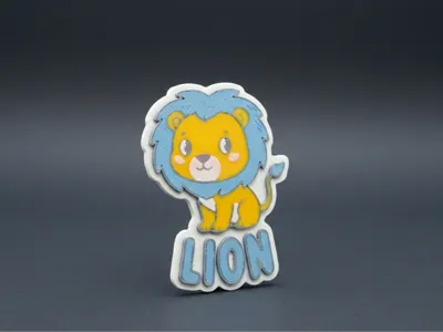 Lion – Safari Souvenir Fridge Magnet