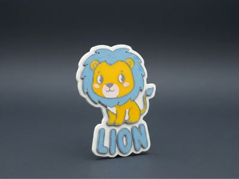 Lion – Safari Souvenir Fridge Magnet