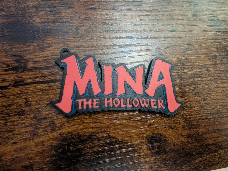 Mina the Hollower Logo Keychain/Charm