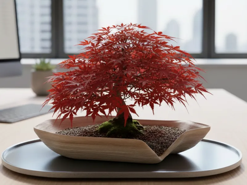 Organische Bonsai Schale Fels Formgebung