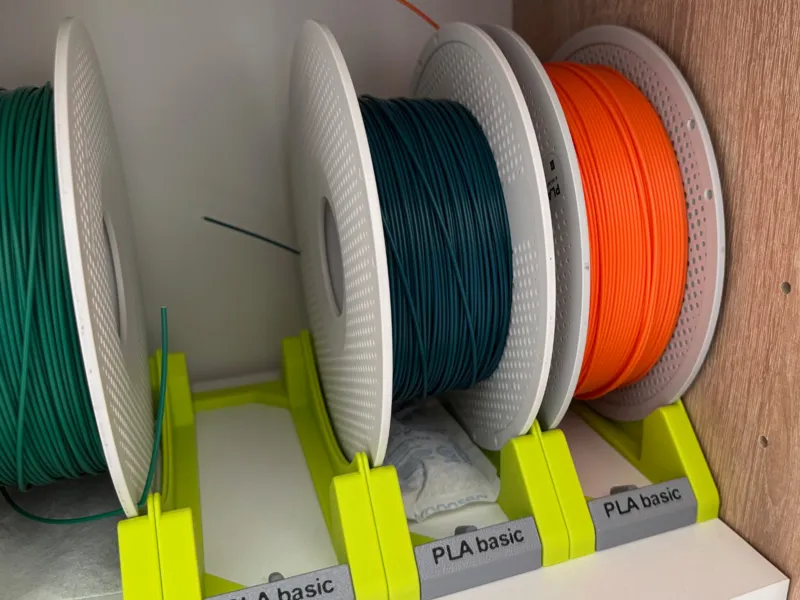 Modular Spool Stand with nameplate