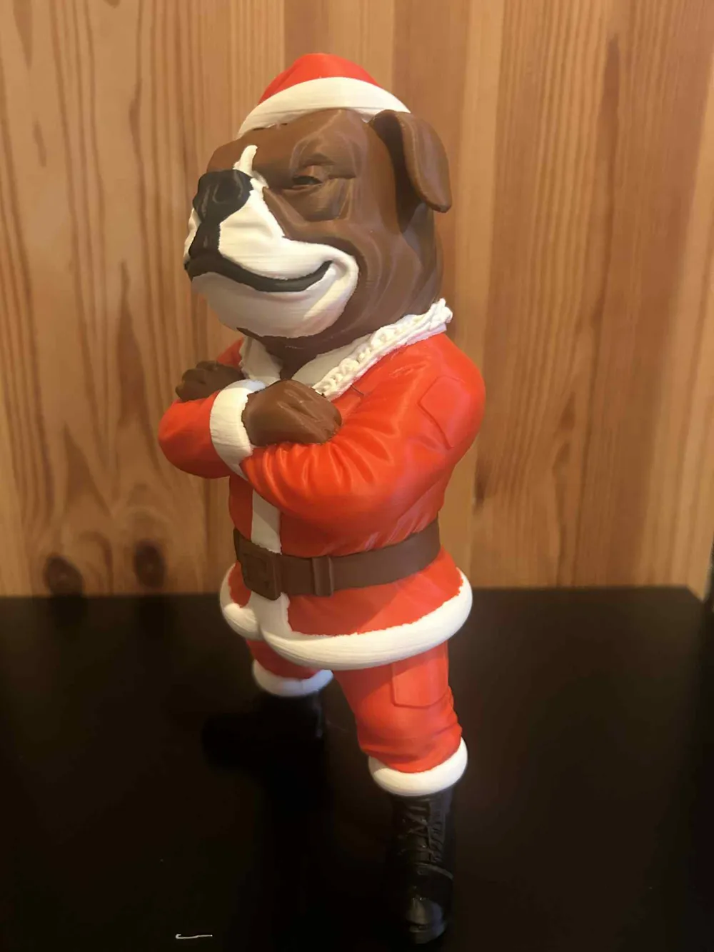 Colonel Crunchbones – Christmas Edition - Bulldog - Free 3D Print Model ...