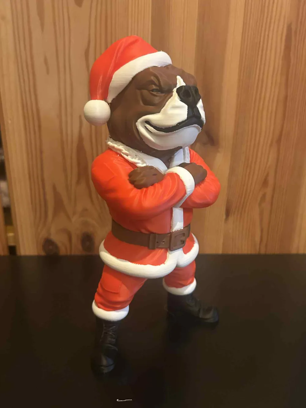 Colonel Crunchbones – Christmas Edition - Bulldog - Free 3D Print Model ...