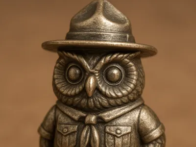 Game pieces for a scout board game