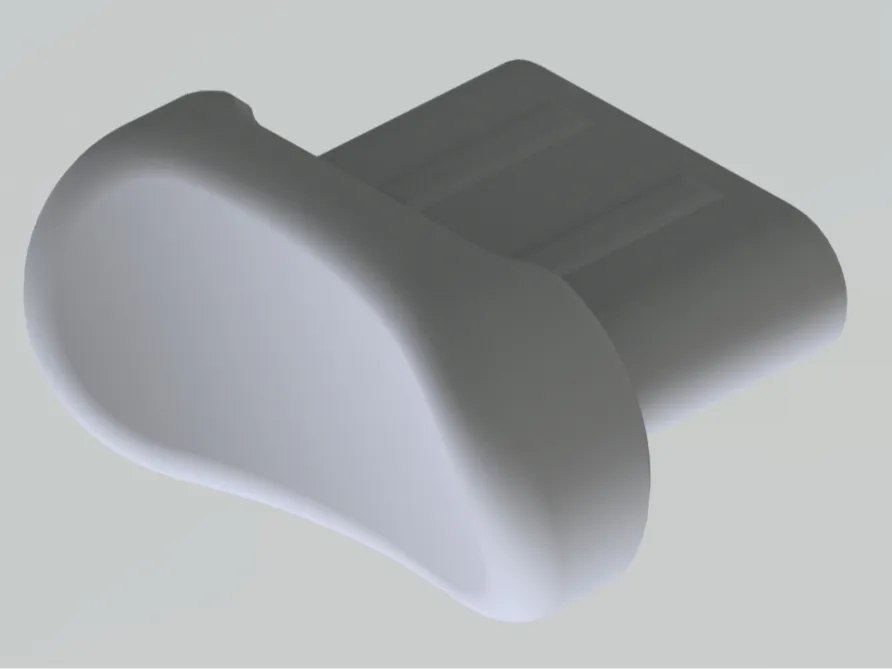 Point Finger Rest USB-C Ergonomic Finger Rest - Free 3D Print Model - MakerWorld