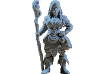 DnD Elf Female Mage