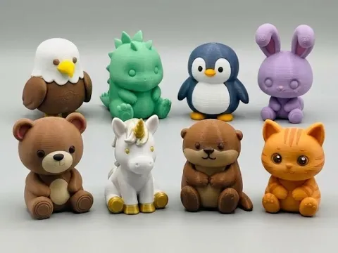 Modelo para impresión 3D: Cute Animals Collection V2 — referencia de MakerWorld