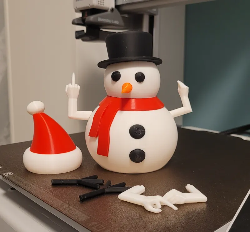 Modular snowman set - NO AMS -