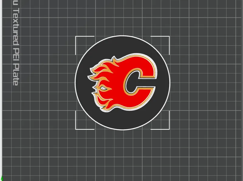 Calgary Flames Hitch Cover