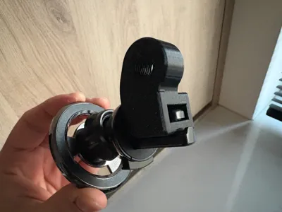 Car holder holder for phone/tablet arm