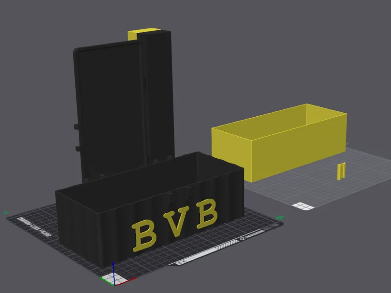 BVB Zigarettenbox 200 Stück
