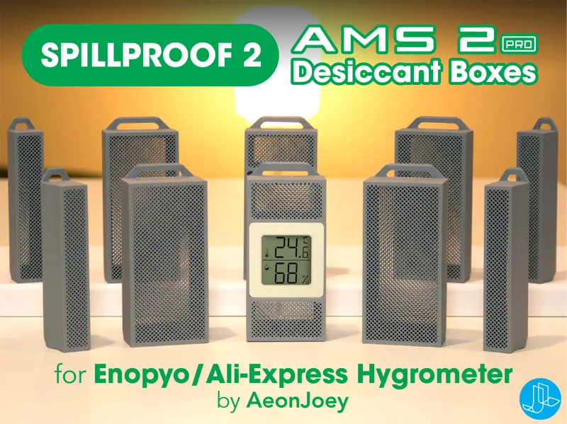 SPILLPROOF2 AMS 2 Pro Desiccant Boxes- Enopyo/AliX