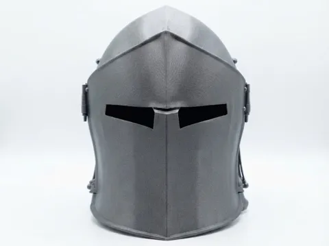 Pieza para disfraz o exhibición: MEDIEVAL SENTINEL HELMET — referencia de MakerWorld