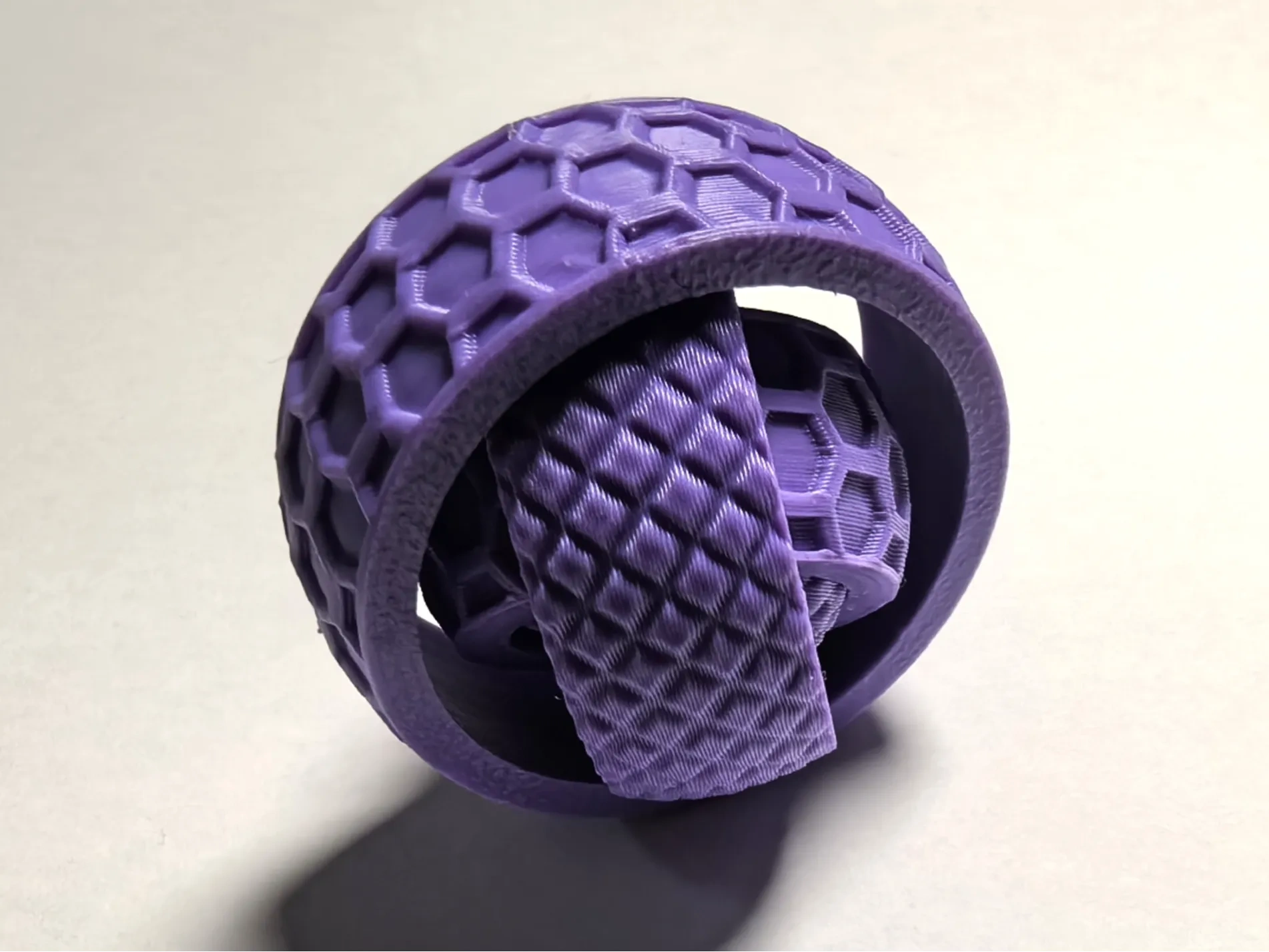 Mixed Pattern Fidget Spinner by 一枣 - MakerWorld