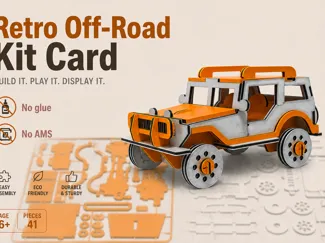 Retro Off-Road Kit Card