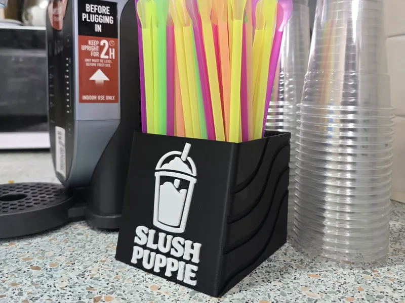 Slush Puppie Straw Holder | No AMS Needed