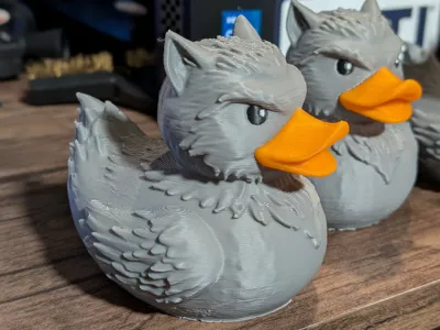 Wolf Rubber Ducky