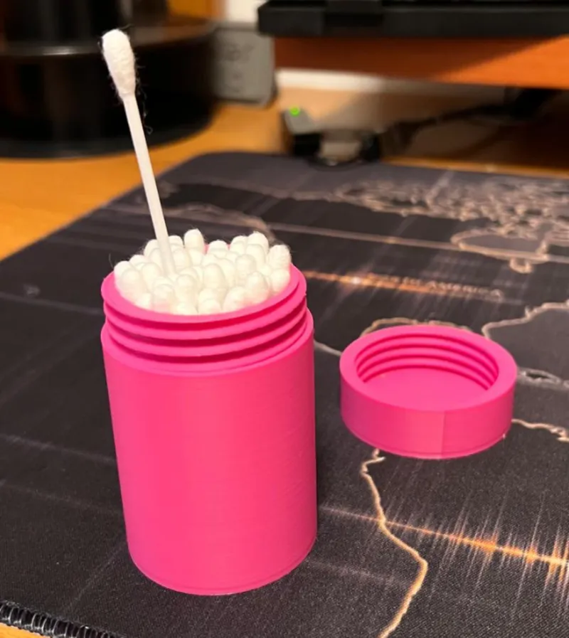 Cotton swab holder