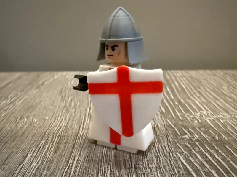 Minifigure Crusader Shield