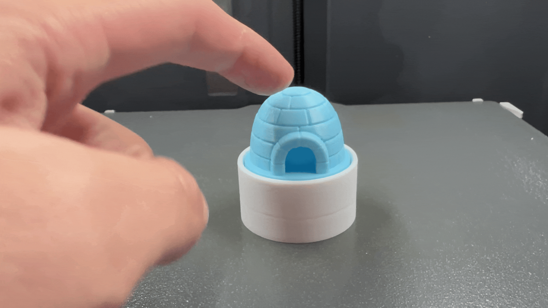Kawaii Igloo Fidget Clicker