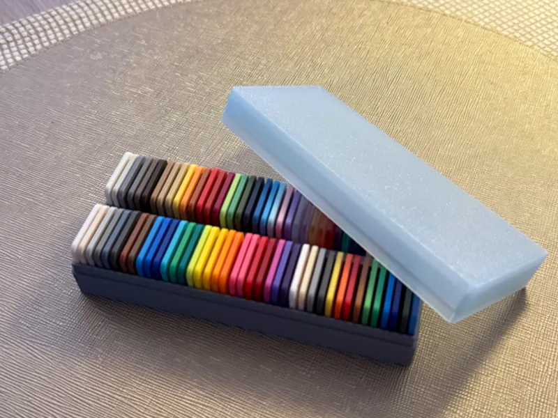 filament swatch box