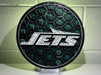 New York Jets Dimensional Mosaic