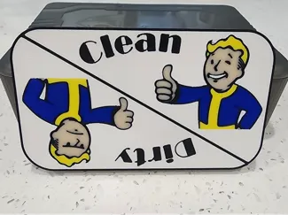 Fallout Vault Boy dishwasher magnet