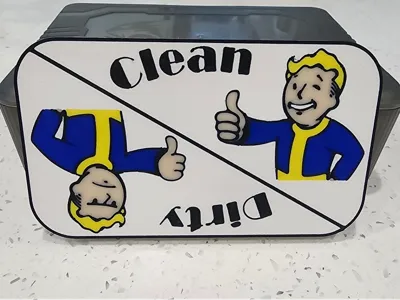Fallout Vault Boy dishwasher magnet