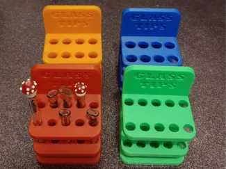 Glass Tips Holder v2.0