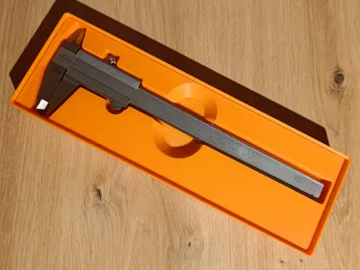 Gridfinity Caliper Holder