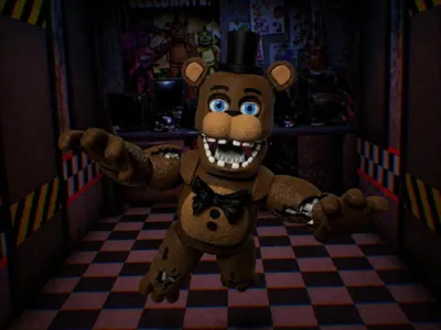 Withered Freddy Articulating Action Figure