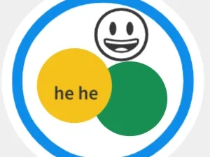 he he sign